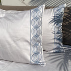 Sadyaska Wave Grey Dreams 1 Pcs Bedsheet