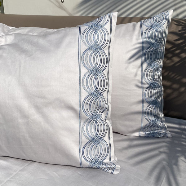 Sadyaska Wave Grey Dreams 1 Pcs Bedsheet