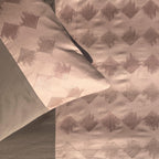 Sadyaska Peak Taupe and Rose Embroidered Set 1 Pcs Bedsheet