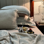 Sadyaska Meraki Beige Woven 1 Pcs Bedspread
