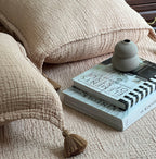 Sadyaska Meraki Peach Woven 1 Pcs Bedspread