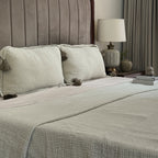 Sadyaska Meraki Sage Woven 1 Pcs Bedspread
