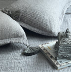 Sadyaska Meraki Slate Woven 1 Pcs Bedspread