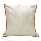Sadyaska Rico White Silk Dupion 16X16(Inch) 1 Pcs Cushion Cover
