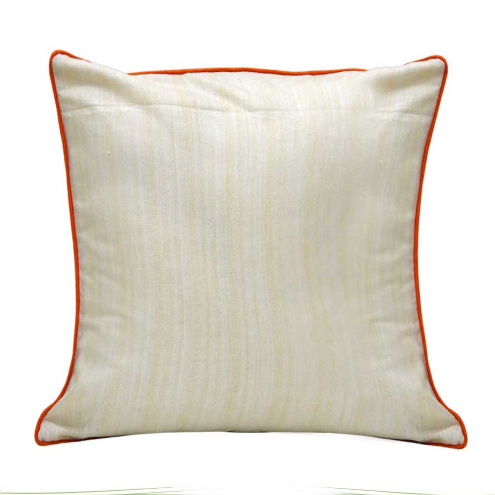 Sadyaska Home Furnishing Embroidered Silk Dupion 16x16(Inch) 1 Pcs Cushion Cover