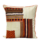 Sadyaska Silk Dupion Embroidered 16x16 Multi Color Cushion Case… 1 Pcs Cushion Cover
