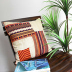 Sadyaska Silk Dupion Embroidered 16x16 Multi Color Cushion Case… 1 Pcs Cushion Cover