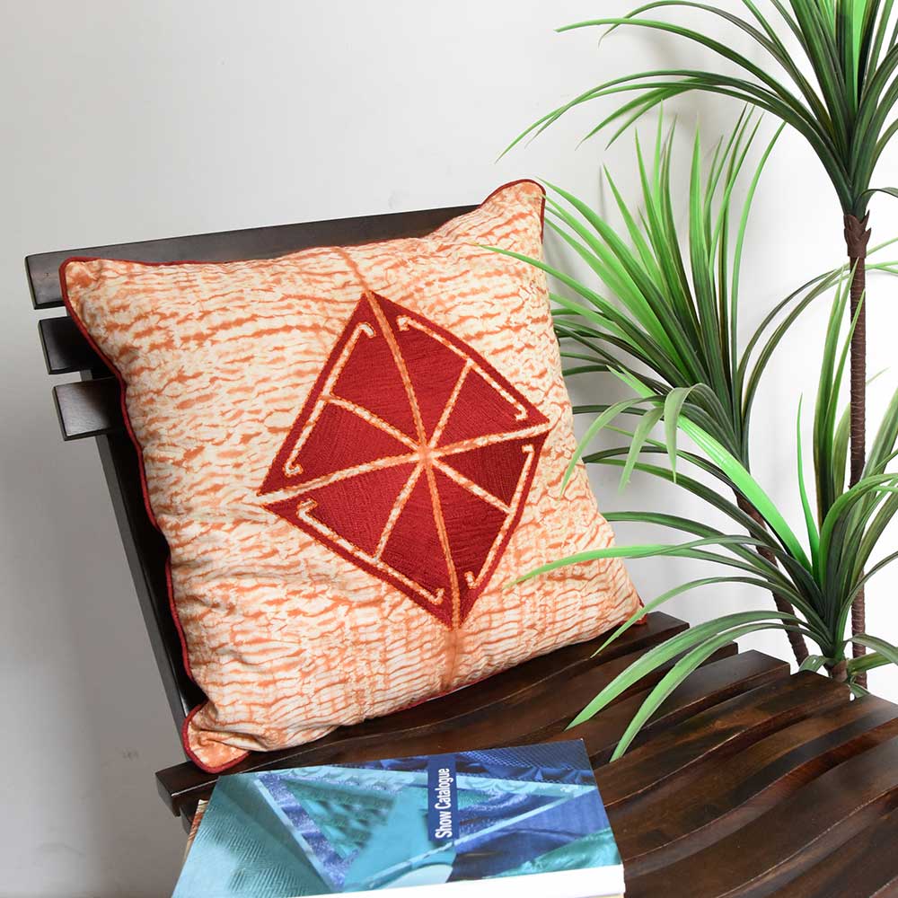 Sadyaska Premium Quality Silk Dupion Use for Office Patio Drawing Room 16x16… 1 Pcs Cushion Cover