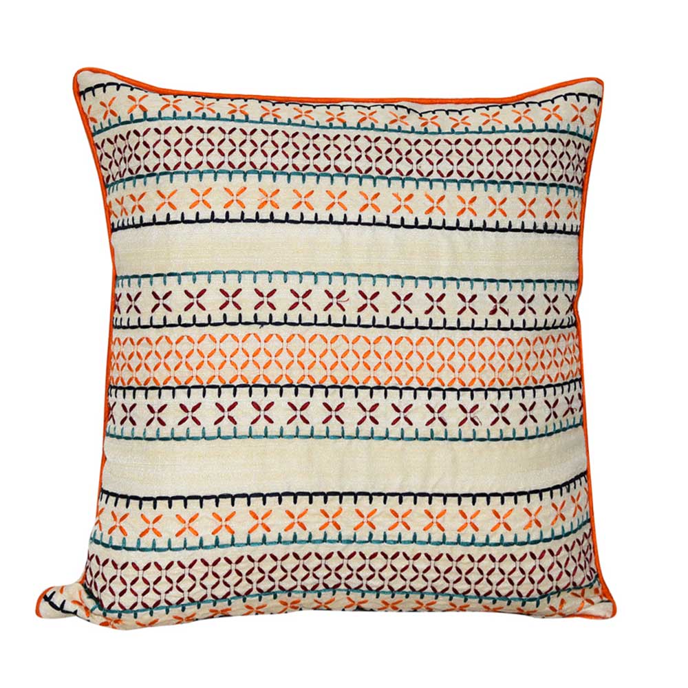 Sadyaska Abstract Silk Dupion 16x16 Drawing Room Outdoor Cushion Case… 1 Pcs Cushion Cover