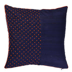 Sadyaska Blue Panache Embroidered Silk Dupion 16x16 Use For Office, Drawing Room, Living Room, Patio Cushion Case… 1 Pcs Cushion Cover