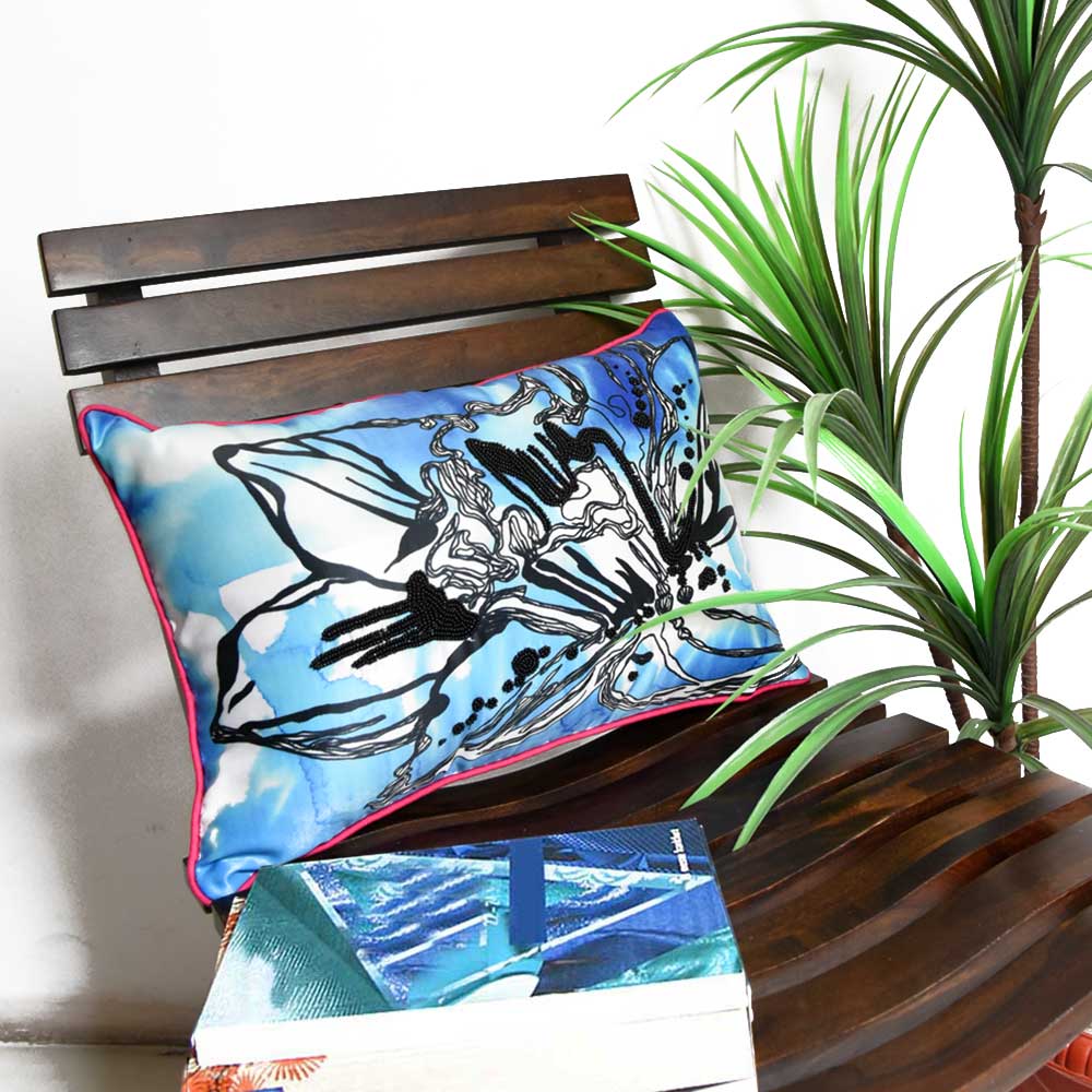 Sadyaska Digital Printed for Sofa Car Living Room Bed Room 12" X 18"… 1 Pcs Cushion Cover