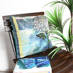 Sadyaska Floral Digital Print Polyester Car Sofa 16" X 16" Home Colorful Floral Pattern Cushion Pillow Case… 1 Pcs Cushion Cover