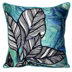 Sadyaska Digital Printed Floral Polyester Home Decor Cushions & 16" X 16"… 1 Pcs Cushion Cover