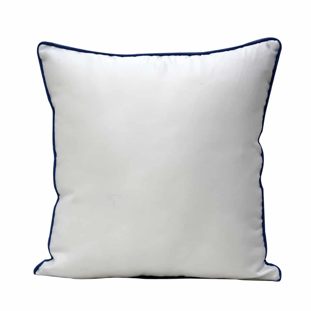 Sadyaska Silverbell Floral Digital Print Polyester Cushions & Blue 16" X 16"… 1 Pcs Cushion Cover