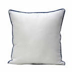 Sadyaska Silverbell Floral Digital Print Polyester Cushions & Blue 16" X 16"… 1 Pcs Cushion Cover