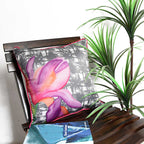 Sadyaska Hand Painted Flower Print Glory of Snow Printed 16" X 16" Patio Garden Outdoor Living Room Floral … 1 Pcs Cushion Cover