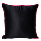 Sadyaska Hand Embroidered Abstract Design 16" X 16" Black and White Digital Printed Cushion Case… 1 Pcs Cushion Cover