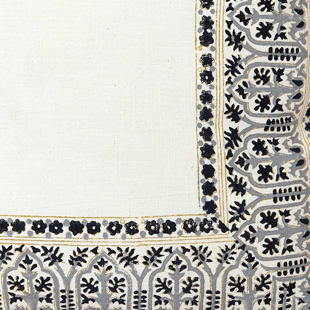 Sadyaska Summer Deals by Hand Block Print 16" X 16" Sofa Chair Outdoor Patio Living Room Cotton Slub Cushion Case… 1 Pcs Cushion Cover