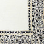 Sadyaska Summer Deals by Hand Block Print 16" X 16" Sofa Chair Outdoor Patio Living Room Cotton Slub Cushion Case… 1 Pcs Cushion Cover