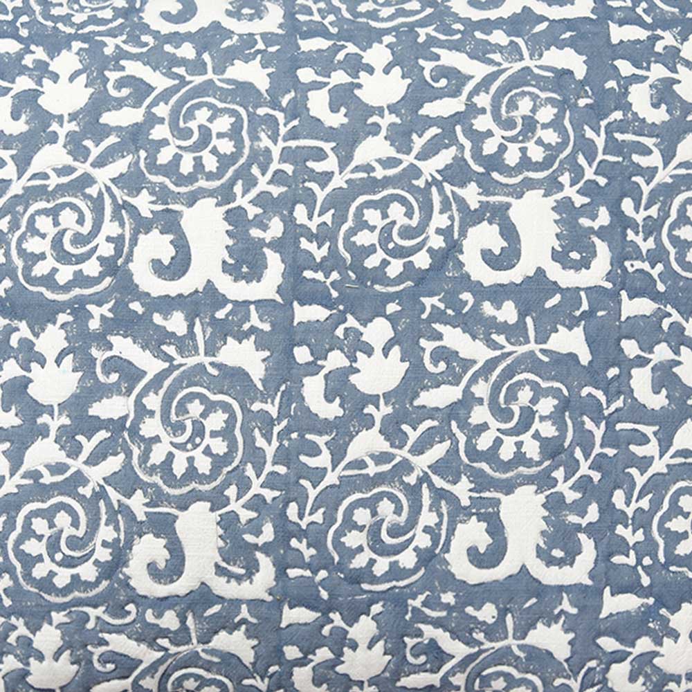 Sadyaska Traditional Hand Block Printed 20" X 26" Drawing Room, Living Room, Garden, Patio Floral Cushion Pillow Cover… 1 Pcs Cushion Cover