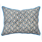 Sadyaska Traditional Hand Block Printed 12" X 16" Drawing Room, Living Room, Garden, Patio Floral Cushion Pillow Cover… 1 Pcs Cushion Cover