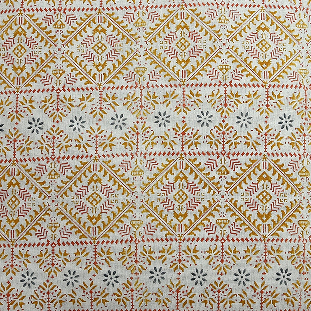 Sadyaska Block Printed s Drawing Room, Sofa, Car, Patio, Cotton Flax Printed Cushion Cases 26x26… 1 Pcs Cushion Cover