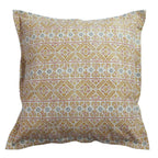 Sadyaska Block Printed s Drawing Room, Sofa, Car, Patio, Cotton Flax Printed Cushion Cases 26x26… 1 Pcs Cushion Cover