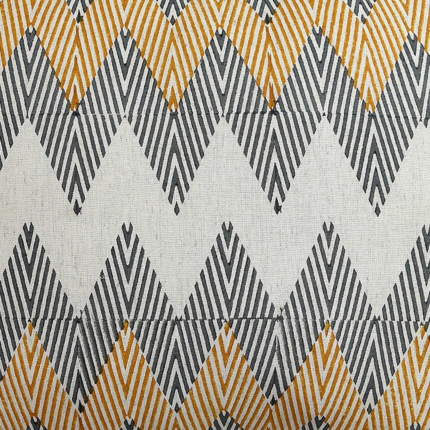 Sadyaska Block Printed Drawing Room, Sofa, Car, Patio, Printed Flax Cotton 17"x27"… 1 Pcs Cushion Cover