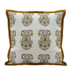 Sadyaska Wooden Block Print For Living Room, Patio, Garden, Sofa Rajasthani Cushion Cases 16x16… 1 Pcs Cushion Cover