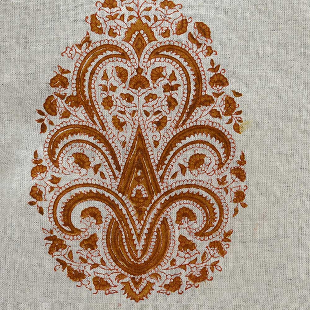 Sadyaska Hand Block Printed 16x16(Inch) 1 Pcs Cushion Cover