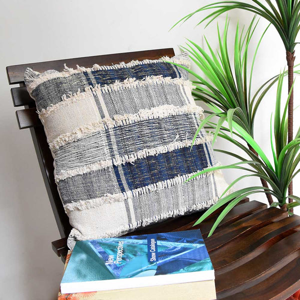 Sadyaska Blue Moon Hand Woven s 16x16 Living Room, Dining Room, Car, Sofa Hand Weaving Cushion Cases 1 Pcs Cushion Cover