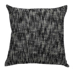 Sadyaska Hand Woven Charcoal Possession Pattern Sofa Garden Dupion 16x16… 1 Pcs Cushion Cover