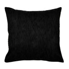 Sadyaska Hand Woven Charcoal Possession Pattern Sofa Garden Dupion 16x16… 1 Pcs Cushion Cover