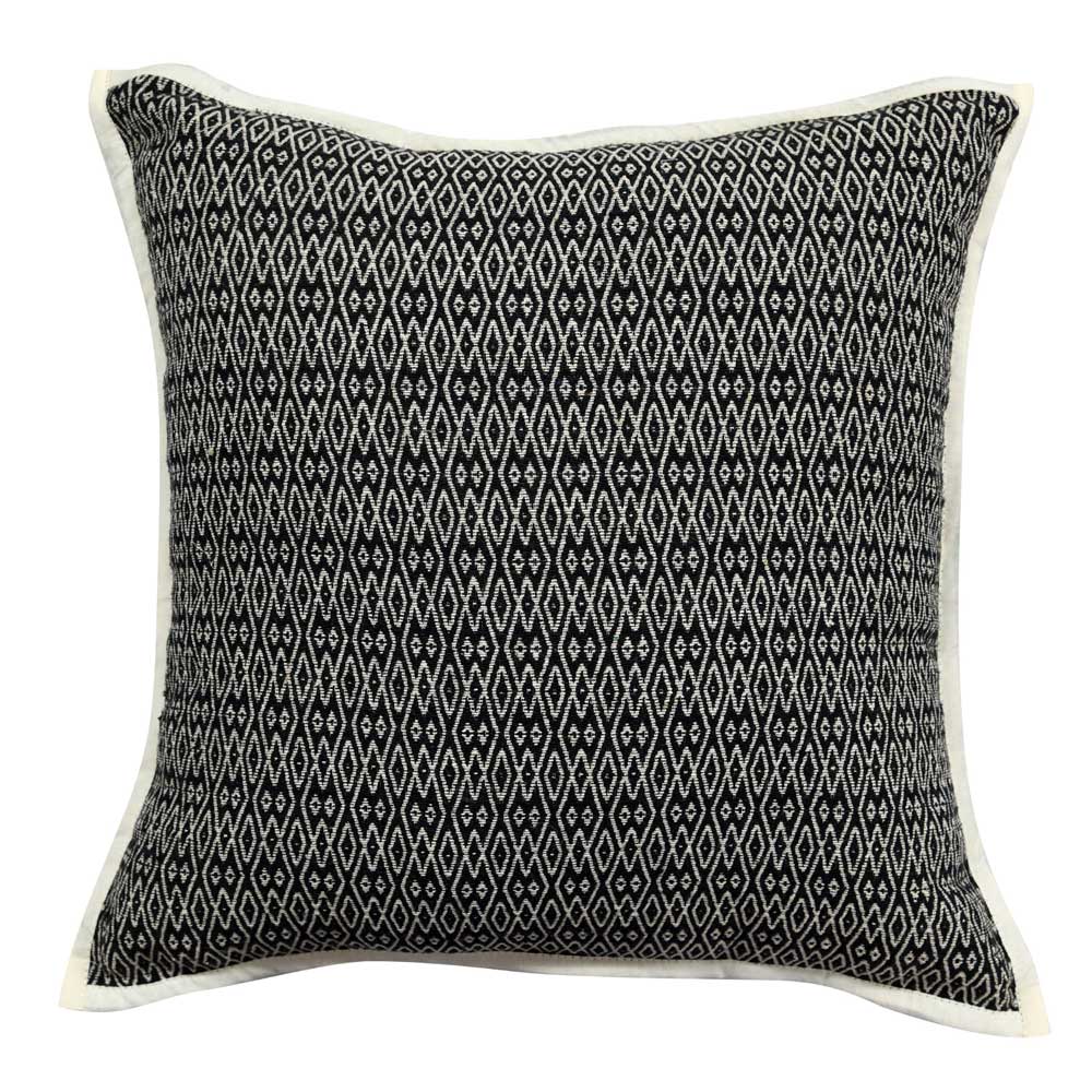Sadyaska Reversible Powerloom Jacquard Sofa Chair Dining Room, Living Room, Bedroom Decorative 16x16… 1 Pcs Cushion Cover