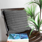 Sadyaska Reversible Powerloom Jacquard Sofa Chair Dining Room, Living Room, Bedroom Decorative 16x16… 1 Pcs Cushion Cover