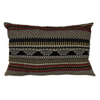 Sadyaska Designer Folk Geo Woven Sofa Chair Patio Decorative with Zipper Closer 13x20… 1 Pcs Cushion Cover