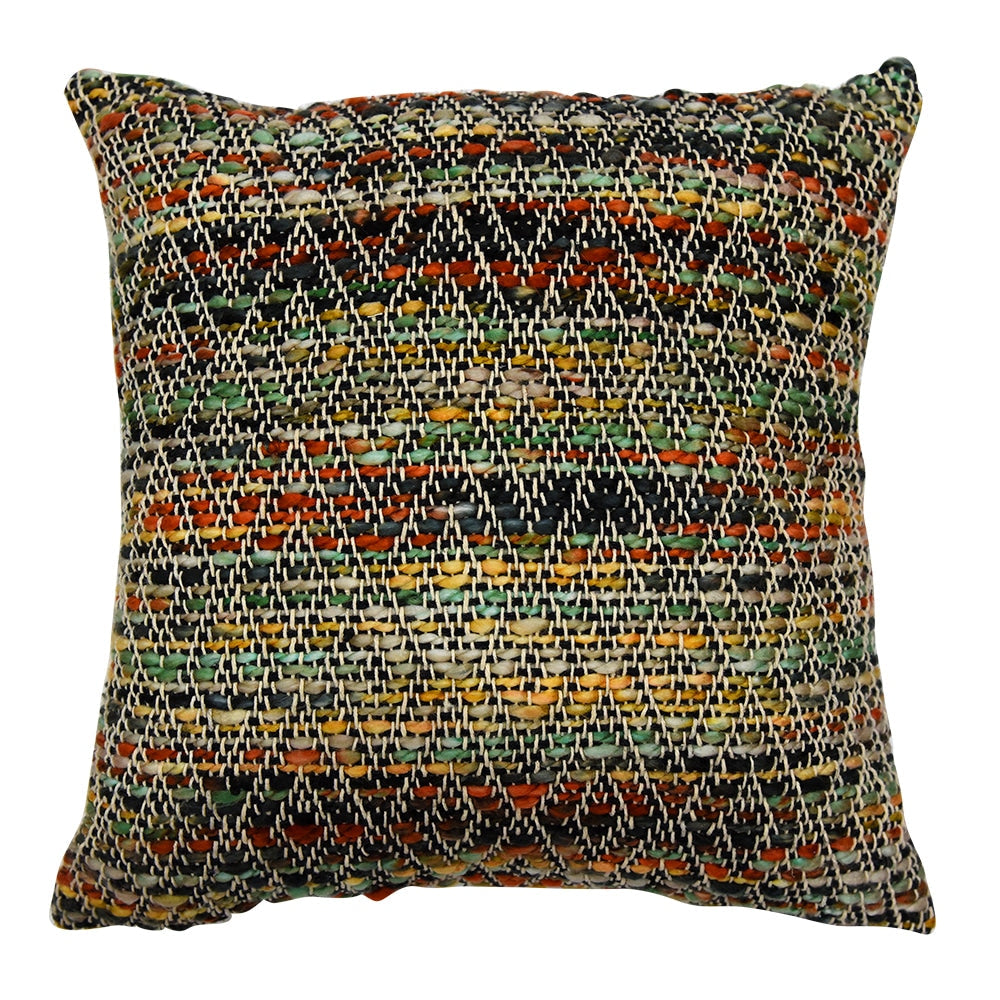 Sadyaska Traditional Hand Woven 16"X16" Diamond Gypsy Pattern Use for Living Room, Dining Room, Patio, Bedroom Hand Weaving Pillow Case… 1 Pcs Cushion Cover