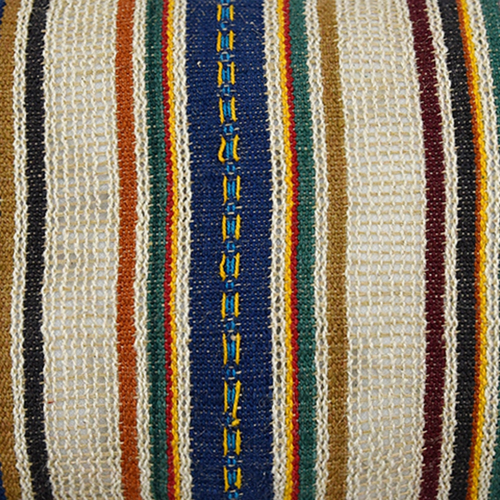 Sadyaska Hand Woven Stripe s 12x18 Designer Hand Weaving Pillow Cover… 1 Pcs Cushion Cover