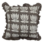 Sadyaska Dabu Hand Block Printed Cotton Print 16x16 1 Pcs Cushion Cover