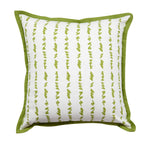 Sadyaska Twirled Line Green 1 Pcs Cushion Cover