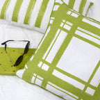Sadyaska Quadrangle Lines Printed 16"X16" Home Linen Geometric Casement Cotton … 1 Pcs Cushion Cover