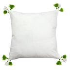 Sadyaska Home Decor Patio & Garden Green Cotton 16x16 Geometric Pattern with Tassels Printed … 1 Pcs Cushion Cover