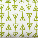 Sadyaska Home Decor Leashed Triangle Green Patio, Garden & Outdoor, Lme Green Cotton Cushion Case 12x18… 1 Pcs Cushion Cover