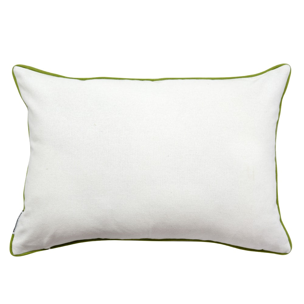 Sadyaska Home Decor Bespeckle Dotted Patio, Garden, Dot Cotton Casement Printed 12x18… 1 Pcs Cushion Cover