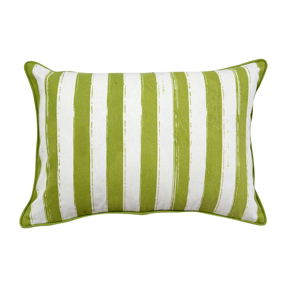 Sadyaska Home Decor Stripe Patio &amp; Garden Geometric Pattern Printed Cotton s 12x18… 1 Pcs Cushion Cover