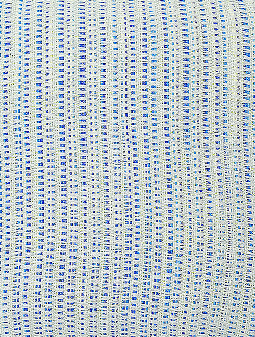Sadyaska 100% Cotton Hand Woven Traditional s with Blue Tassels 16x16 1 Pcs Cushion Cover
