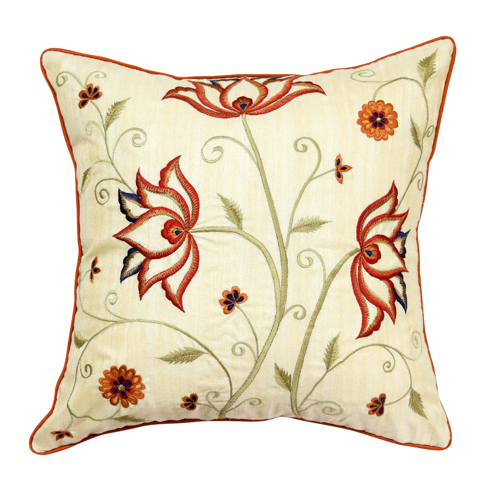 Sadyaska Dupion Silk Designer Chair Couch Office Patio Sofa Bedroom Pillow Cushion Case 16x16… 1 Pcs Cushion Cover