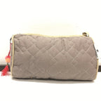 Sadyaska Cotton ed Beige Medium Size ed Wedding Jewelry Pouch / Cosmetic / Make Up Case Multifunction Storage 1 Pcs Quilt