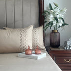 Sadyaska 1000TC Cotton Rich Diandra Sand Syona Set 1 Pcs Bedsheet