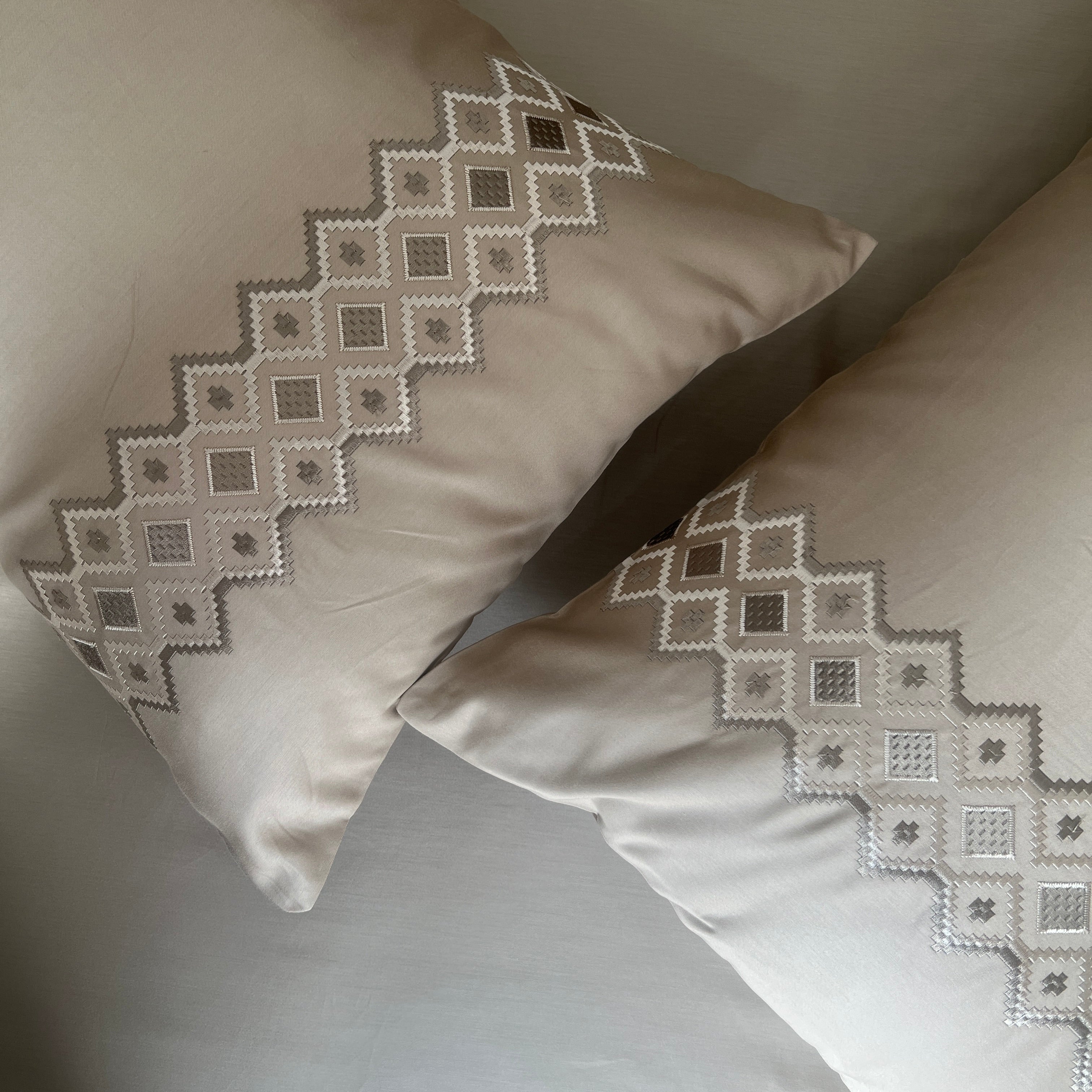 Sadyaska 1000TC Cotton Rich Diandra Sand Syona Set 1 Pcs Bedsheet